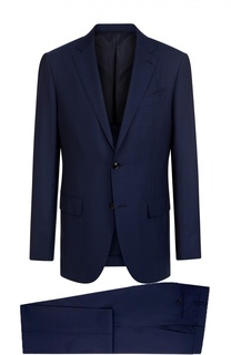 Шерстяной приталенный костюм Ermenegildo Zegna