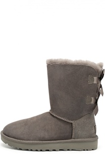 Замшевые сапоги с бантом UGG Australia