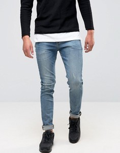 Зауженные синие джинсы ASOS - Синий