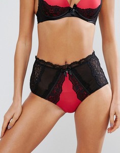 Трусики с завышенной талией Boux Avenue Rihannon Valentines - Черный