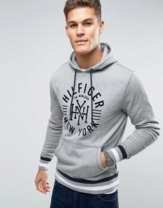 Худи с логотипом Tommy Hilfiger Sander - Серый