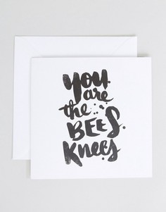 Открытка ко Дню Святого Валентина You Are The Bees Knees - Мульти Gifts