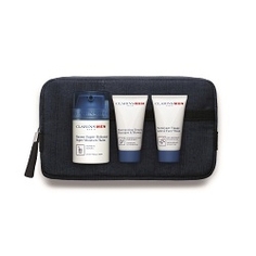 CLARINS Мужской набор в косметичке - Увлажнение 50 мл + 2х30 мл