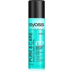 SYOSS Спрей-уход для волос, жирных у корней и сухих на кончиках Pure &amp; Care 200 мл