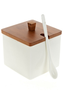 Солонка с ложкой Best Home Porcelain