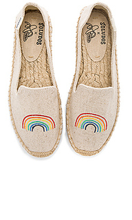 X ash kahn rainbow platform smoking slipper - Soludos