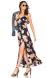 Button front floral maxi dress - Band of Gypsies