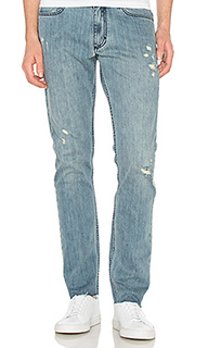 Slim logo 5 pkt frayed jeans - Calvin Klein