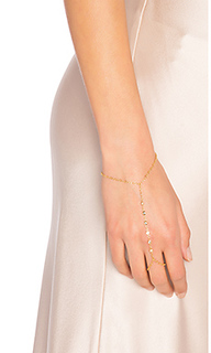 7 cz finger bracelet - Jacquie Aiche
