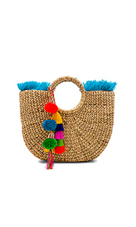 Fringe tassel small basket - JADEtribe