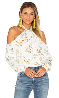 X revolve the tie neck off shoulder blouse - LAcademie