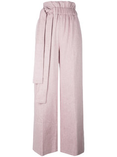 брюки с эластичным поясом MSGM