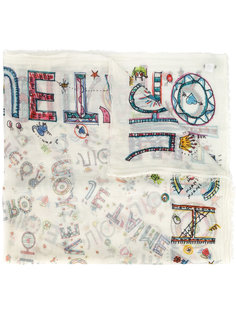 printed scarf  Faliero Sarti