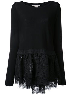 lace hem jumper  Antonio Berardi