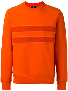 contrast stripe sweatshirt  Ps By Paul Smith