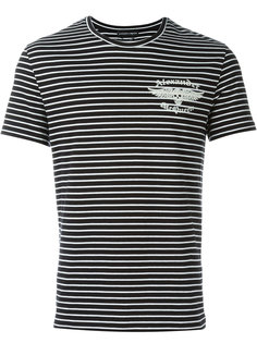 футболка в полоску Alexander McQueen