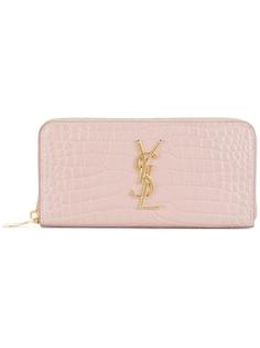 Monogram zip around wallet Saint Laurent