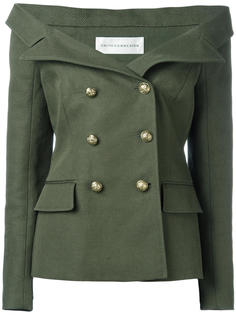 off-shoulders double-breasted blazer Faith Connexion