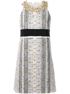 embellished neck straight dress Giambattista Valli