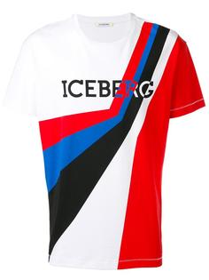 футболка с принтом Iceberg