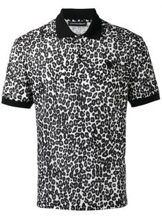 рубашка-поло с леопардовым узором Alexander McQueen