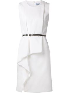 платье с металлическим поясом Blumarine