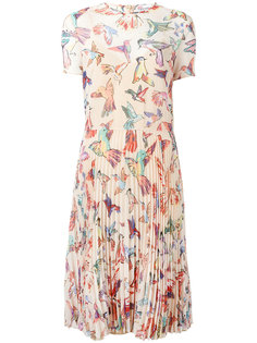 платье с цветочным узором Red Valentino