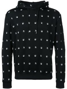 swallow drawstring hoodie  McQ Alexander McQueen