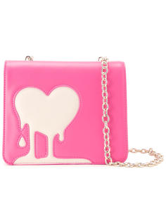 сумка через плечо с принтом сердца Love Moschino
