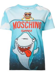 teddy and shark T-shirt Moschino