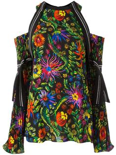 off-shoulder floral blouse 3.1 Phillip Lim