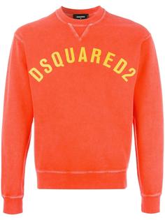 printed logo sweatshirt Dsquared2