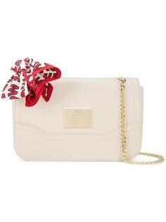сумка на плечо с откидным клапаном Love Moschino