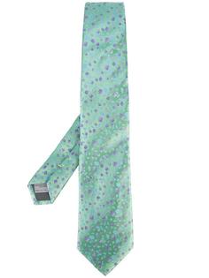галстук с цветочным узором Canali