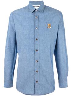Toy bear chambray shirt Moschino