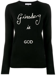 свитер "Ginsberg is God" Bella Freud