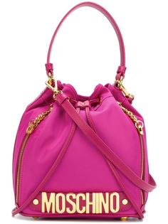 сумка-мешок с логотипом  Moschino