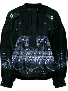 tribal lace blouse Sacai