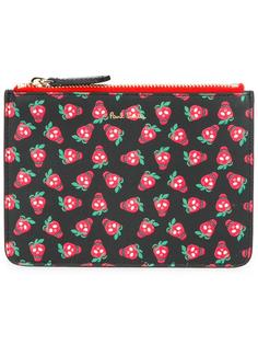 strawberry skull print wallet Paul Smith