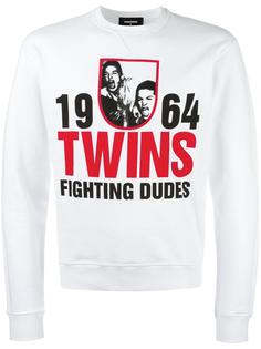 1964 Twins printed sweatshirt Dsquared2