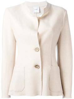 buttoned fitted jacket Agnona