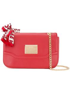 сумка на плечо с откидным клапаном Love Moschino