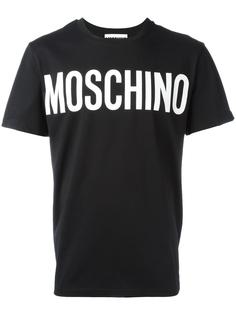 logo print T-shirt Moschino