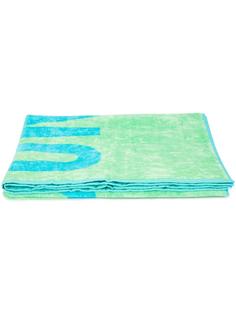 logo beach towel Moschino