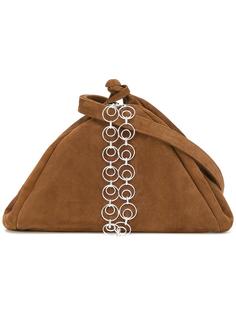 chain detail crossbody bag Isa Arfen