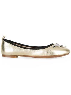 Cleo studded ballerina flats Marc Jacobs