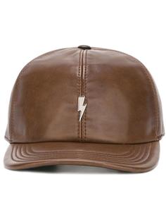 lightning bolt baseball cap Neil Barrett
