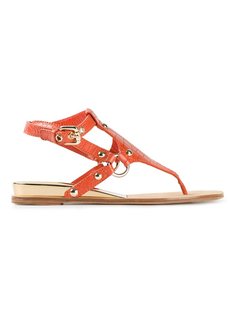 сандалии с заклёпками Casadei