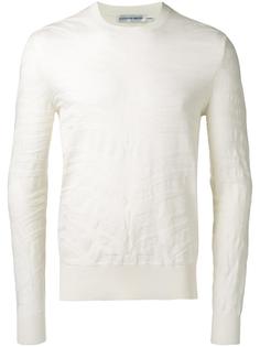 tiger striped jumper Alexander McQueen