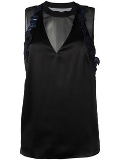 embroidered trim tank top 3.1 Phillip Lim
